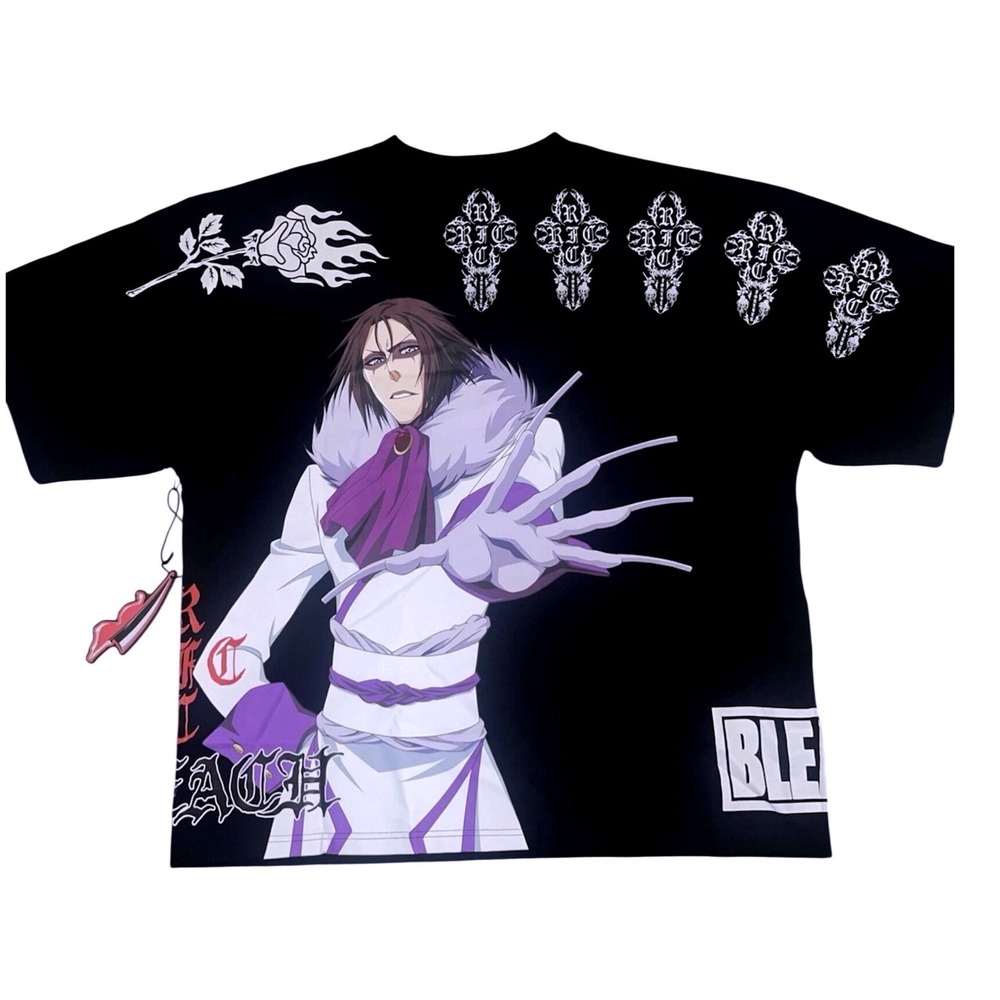 Civil Regime Bleach Muramasa 199X Oversized Tee Black Mens Small